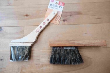 DAISO商品で卓上ほうきレシピ